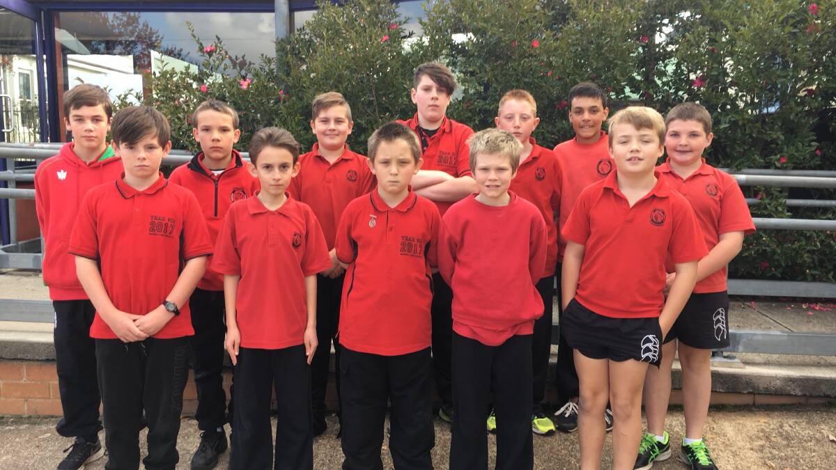 Game on: Oberon Public School soccer team travelled to Bathurst to participate in the PSSA Soccer Competition.