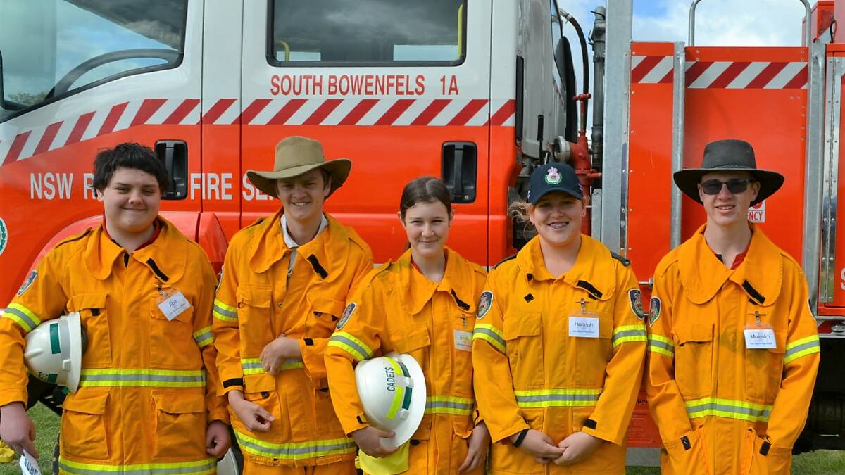 CADET SUCCESS: Oberon High students Abe Rowe (year 9), Daniel Perry (year 10), Emily Henby (year 9), Hannah Dusselaar (year 10) and Malcolm Voerman (year 9).