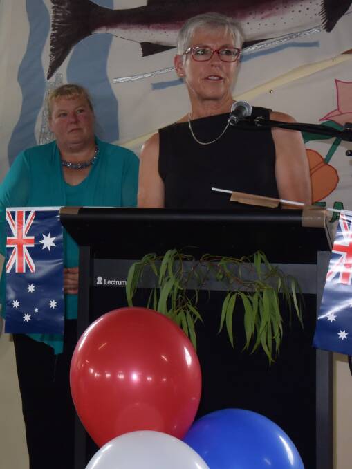 LIFELONG LEARNING: Oberon U3A was named the Volunteer Group of the Year at the Australia Day celebrations. Secretary Jenn Capel accepted the award.