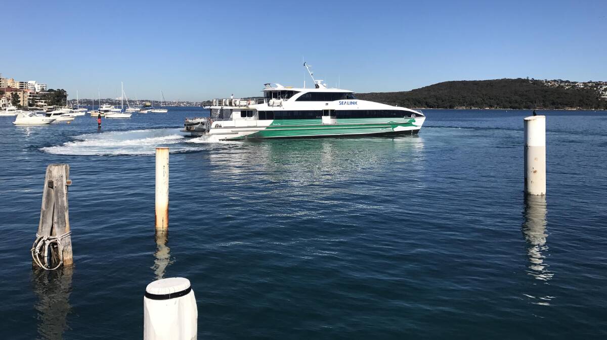 SeaLink … commencing the first ferry operation between Manly and Sydney’s new Barangaroo development.