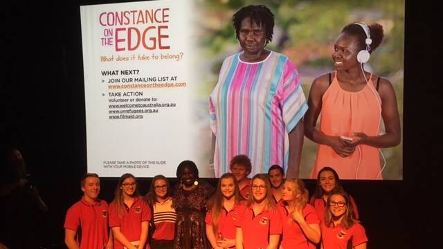 INSIGHTS: Oberon High School's Community and Family Studies class was in Parramatta last week to watch a documentary about the life of a Sudanese refugee.