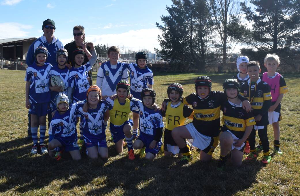 CONTEST: Oberon Junior League Tigers under 8s played St Pat's in Oberon