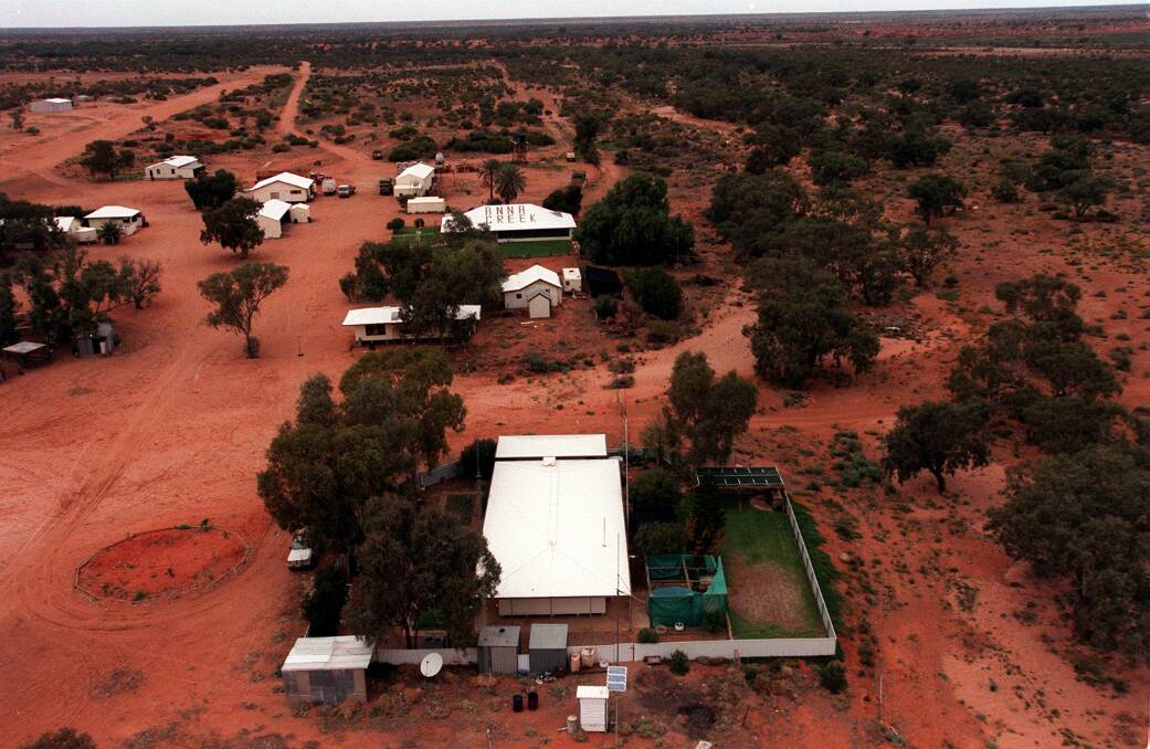 FLASHBACK: Anna Creek Station in South Australia, which is larger than Israel, pictured back in 1997.