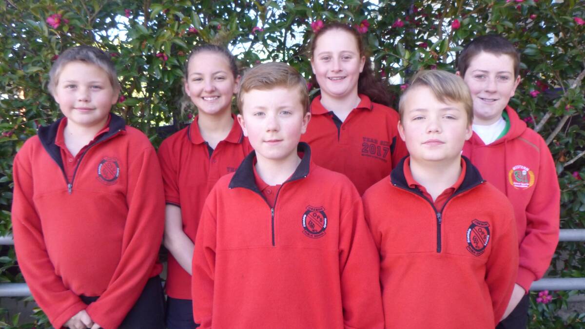 WELL DONE: Oberon Public students participated in the Bathurst District Athletics Carnival recently and there were plenty of personal best times.