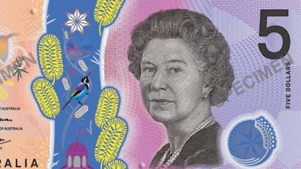 The new $5 note will be in use from September and includes tactile markings.
