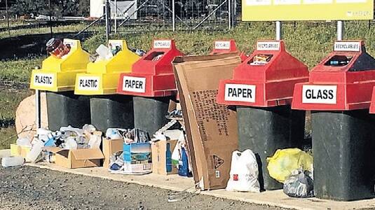 The recycling centre.