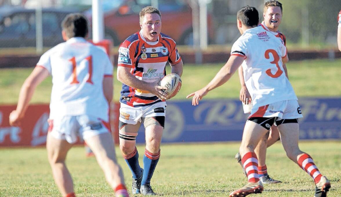 DETERMINED: Former NRL player Luke Branighan is excited to take on the Oberon Tigers player-coach role for 2017. Photo: YOUNG WITNESS