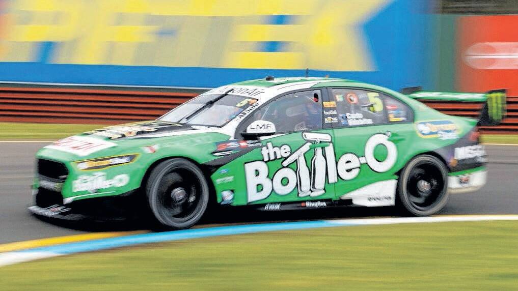 GREEN AND KEEN: Mark Winterbottom said he will not hold back as he tries to win the Bathurst 1000 for the second time.