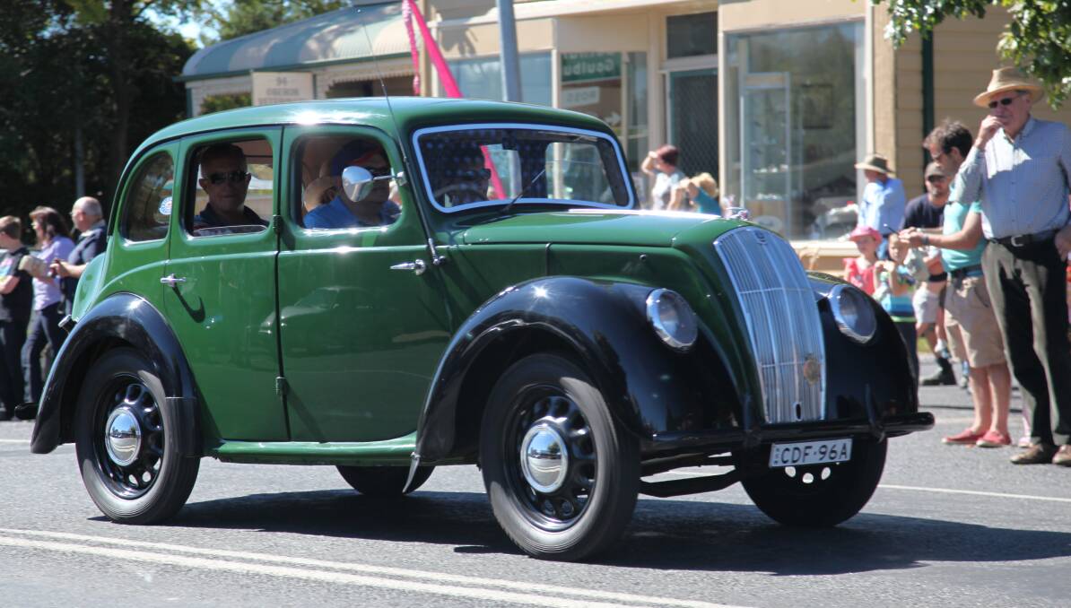 BLAST FROM THE PAST: There were record entries in the 2016 Oberon Highlands Steam and Vintage Fair main street parade.