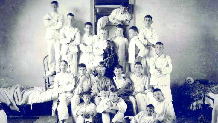 Students at The Armidale School in 1905. Photo: Supplied