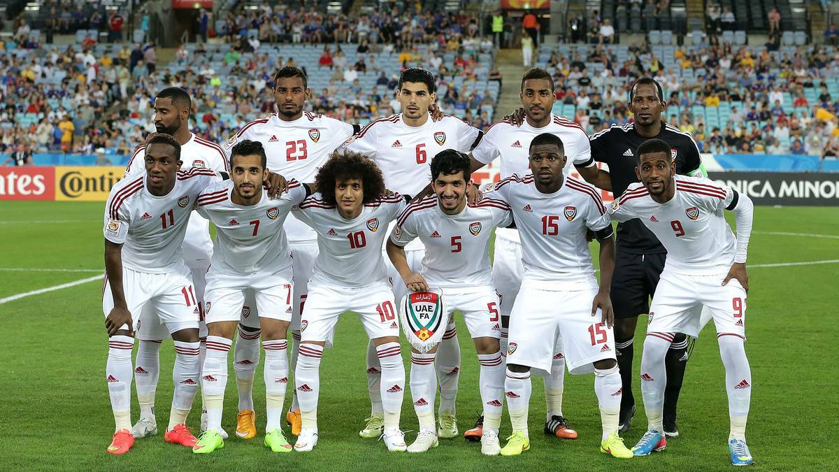United Arab Emirates pose for a team shot. Picture: Getty Images