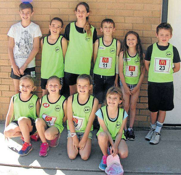 IN THE ZONE: Oberon athletes get ready to head to the Zone competition to be held on December 13 and 14.