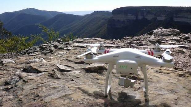 The Bushwalkers Wilderness Rescue Squad has used a drone to help search for Sevak Simonian in the rugged Kanangra-Boyd National Park. Photo: Facebook