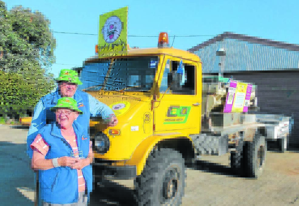 TRACTOR TALK: Ray and Laurie McMahon have had another successful year raising money for Central West Camp Quality through the annual Tractor Trek.