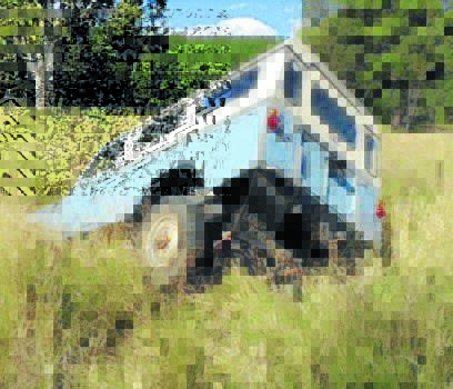 STOLEN: Owners of the stolen Land Rover, which has since been recovered, are blaming prison officials for the crime.