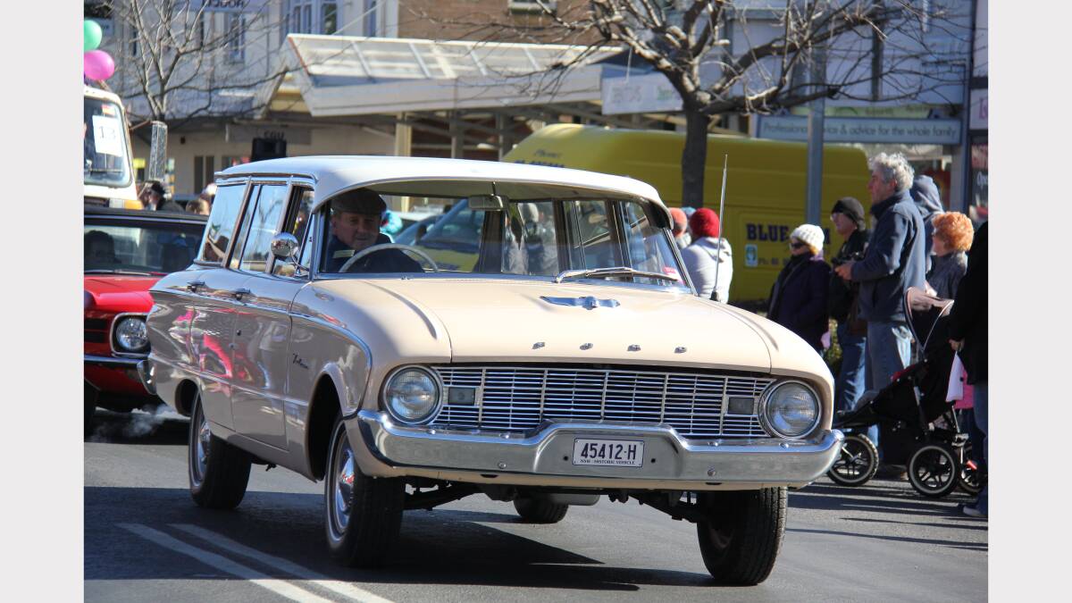 A parade along the streets of Oberon marked the towns 150th anniversary.