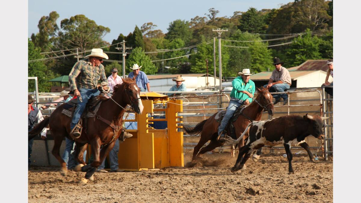The Oberon Rodeo attracts participants and spectators from all over the state.