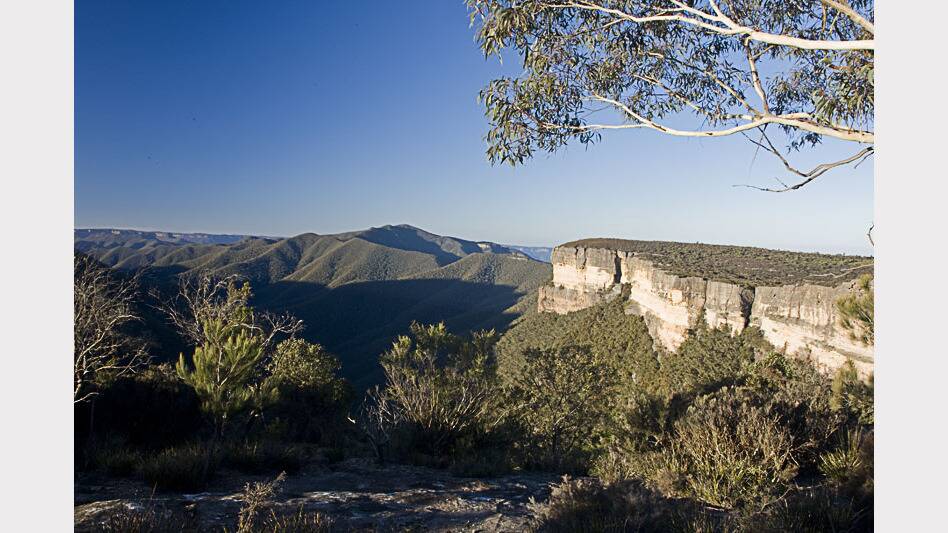 Kanangra Walls in the Kanangra Boyd National Park is a favourite for bushwalkers.