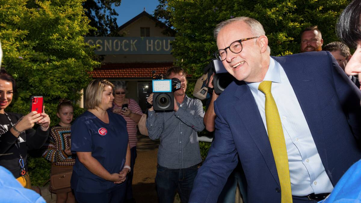 Anthony Albanese says no jobs will be lost as a result of Labor net zero plan. Picture: Sitthixay Ditthavong