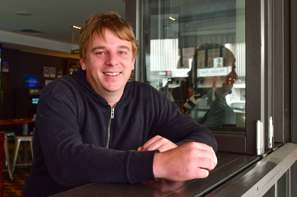 Royce Gay of Queanbeyan discusses the election in Eden-Monaro. Picture: Elesa Kurtz