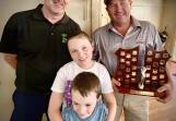 Stableford winners Rob McGrath and Daryl Kelly. Photo supplied
