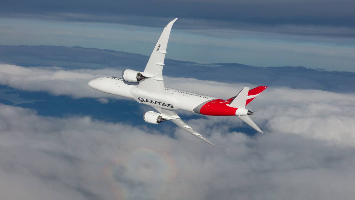 Qantas Boeing 787-9 Dreamliner. Picture Qantas Qantas Boeing 787-9 Dreamliner. Picture Qantas