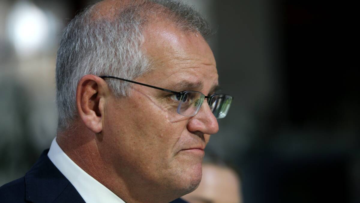 Prime Minister Scott Morrison. Picture: James Croucher