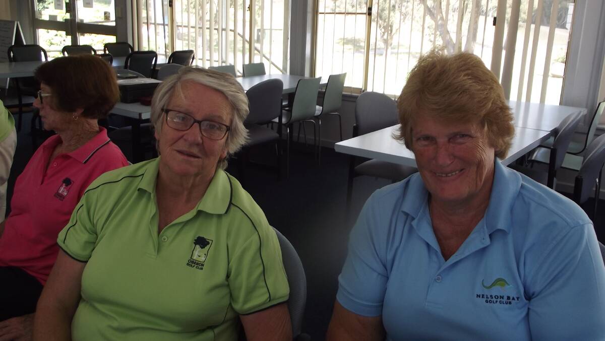 SUCCESS: Marjorie Webb won the Monthly Medal and Division 2 and Robyn Slattery won Division 1.