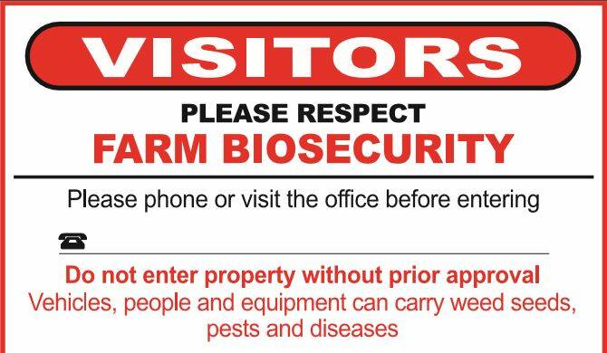 NSW Farmers urging producers to increase biosecurity measures at home