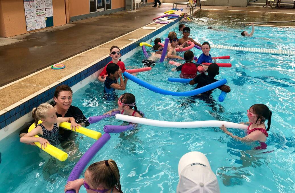 SPLISH, SPLASH: The St Joseph’s School's swimming program, which has been running for the past two weeks, has improved students' water confidence.