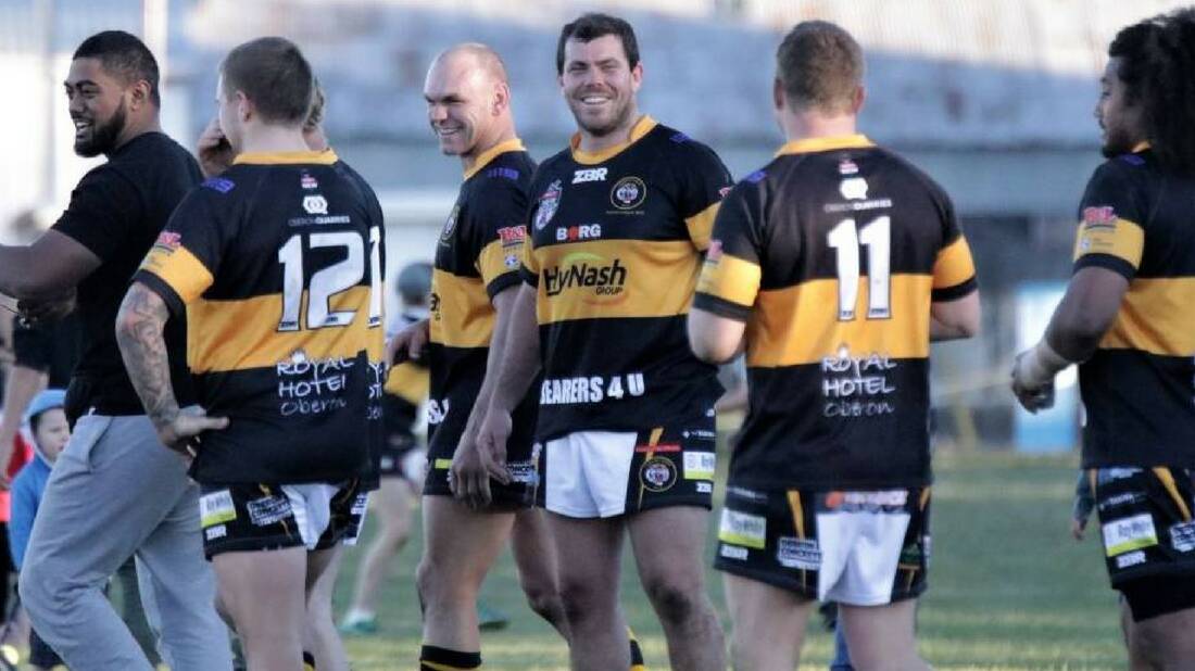 ALL SMILES: Josh Starling will take on the Oberon captain-coach job for the next two seasons. 