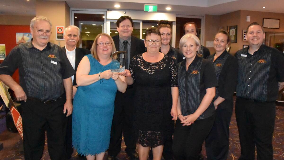 SUCCESSFUL: Oberon RSL Club staff were pleased to take out the People’s Choice Award sponsored by the Oberon Review.