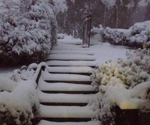 Snow in Oberon as freezing weekend kicks off | Videos