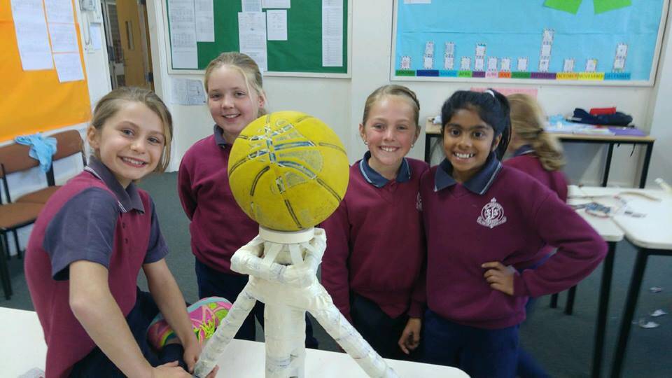 CLEVER: St Joseph's students have shown off their science and engineering skills to create some amazing structures.