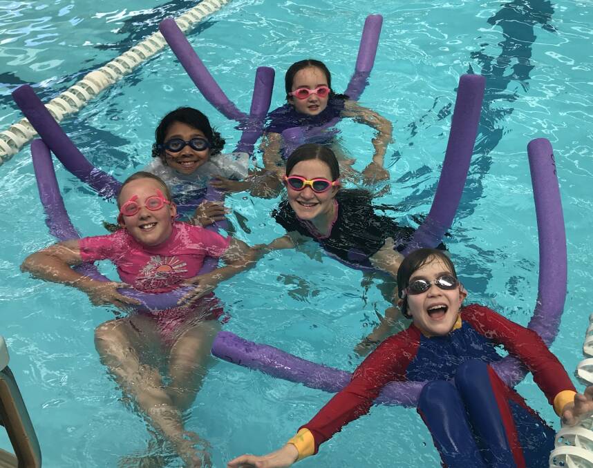 MAKING A SPLASH: Oberon Public students have been enjoying intensive swimming lessons from qualified staff at the Oberon Pool Complex.