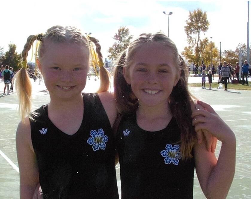 TWO GOOD: Hotshots netball team players of the week were Cady Coyle and Makayla Taggart. The Hotshots had another win.