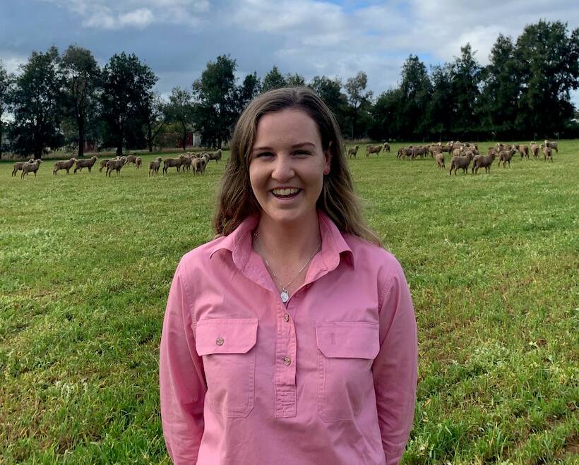 WELL DONE: Rosie Wood from Perthville has won a NSW Farmers Association scholarship.
