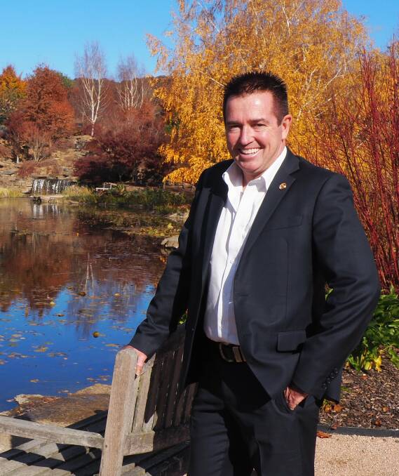 SEEKING A THIRD TERM: Oberon's state member Paul Toole, pictured at Mayfield Garden earlier in the winter, will be the Nationals' candidate again in 2019.