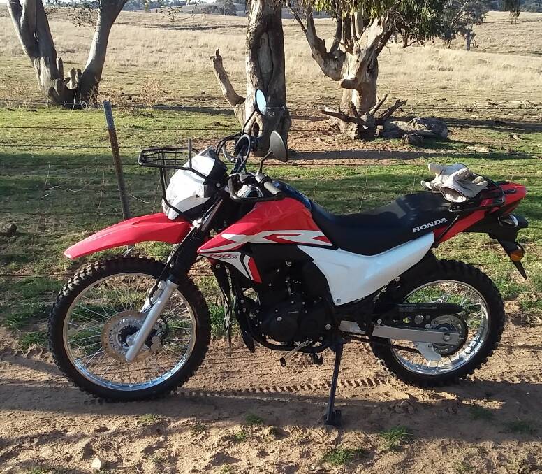GET YOUR MOTOR RUNNING: Among a great range of ag motorcycles that are available, this 190 Honda is right up with the leaders. A larger than normal rear sprocket gives an ideal low gear for mustering.