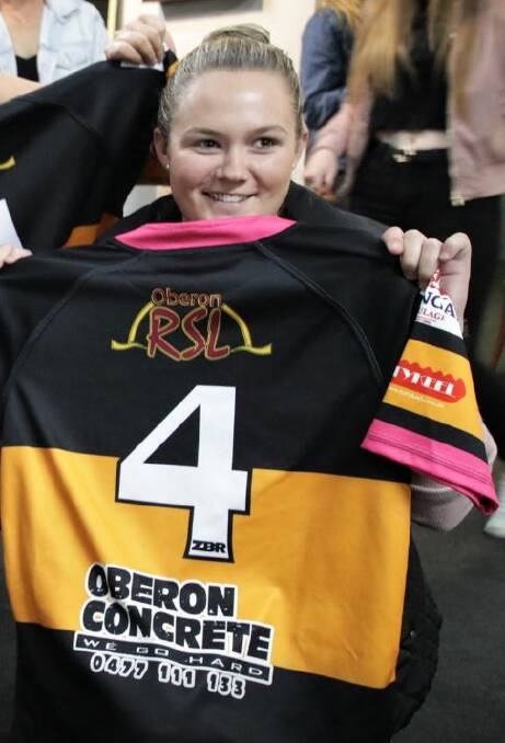 NEW CHALLENGE: Shannon Foley has long been part of Oberon's league tag outfit, but next season will step up to act as captain-coach. Photo: OBERON TIGERS SENIOR LEAGUE