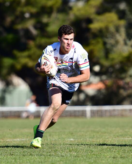 HUNGRY: Josh Rivett has not lost a premier league game with Bathurst Panthers at Carrington Park and hopes to keep that record intact on Sunday.