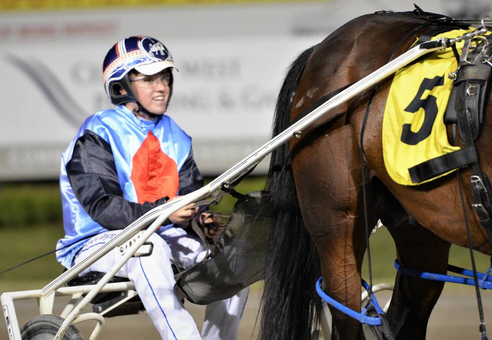 MILESTONE MAN: Oberon driver Justin Reynolds notched up the 100th win of his driving career on Friday night at Parkes.