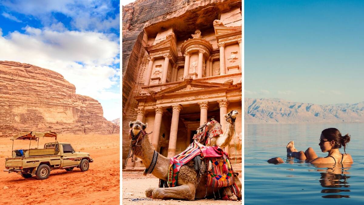 The desert landscapes of Wadi Rum, the ancient wonders of Petra and a dip in the Dead Sea - Jordan is an eye-opener every step of the way. Pictures: Shutterstock