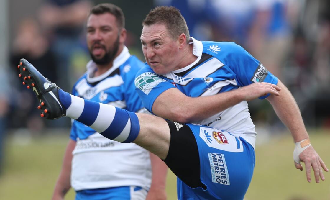 KICKING ON: Luke Branighan has signed with Canowindra to coach for the 2020 Woodbridge Cup season. The former NRL half will link with Dean Murray to mentor the Tigers in their centenary season. Photo: PHIL BLATCH
