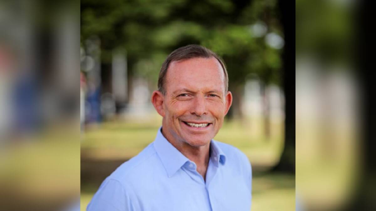 Former Prime Minister, and keen cyclist, Tony Abbott. Photo: Twitter