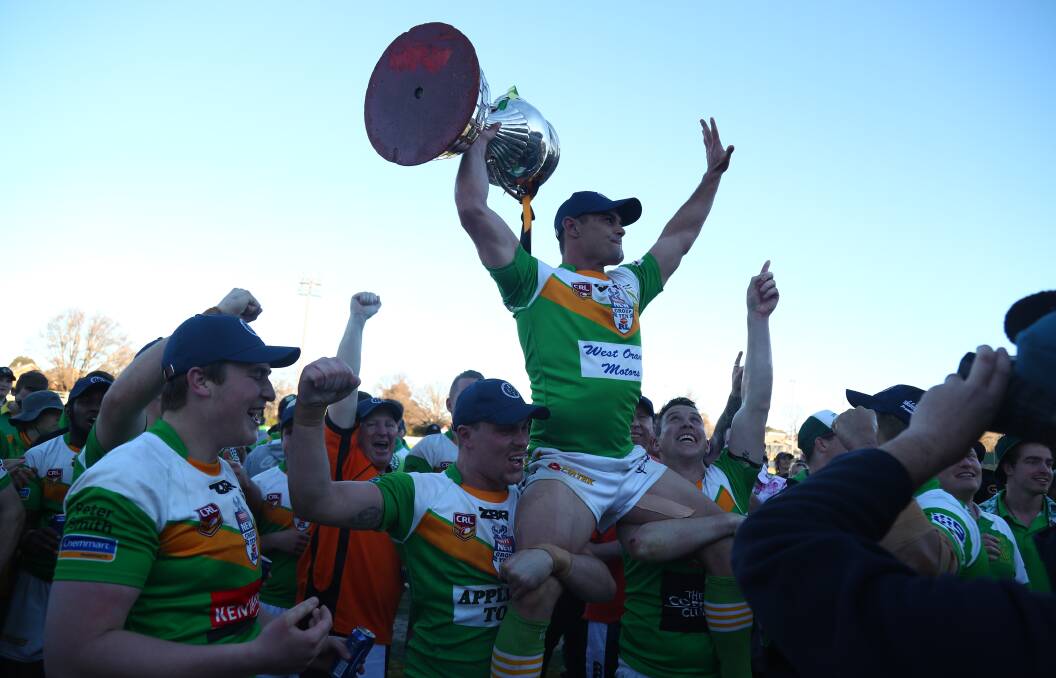 Mick Sullivan's 77th minute field goal sealed Orange CYMS' magical grand final final on Sunday