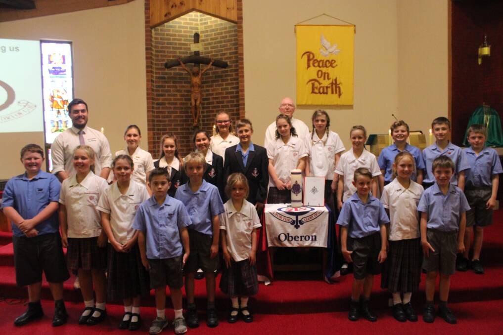 ACKNOWLEDGEMENT: Catholic Schools Week provides St Joseph's the opportunity to celebrate the great young people of Oberon and the wonderful contribution they make to the community. Photo: Supplied.