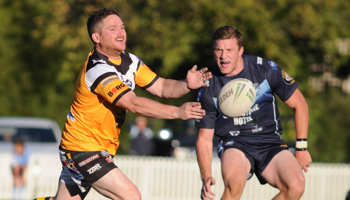 Wereta in action for the Tigers during his first season with the club in 2016.