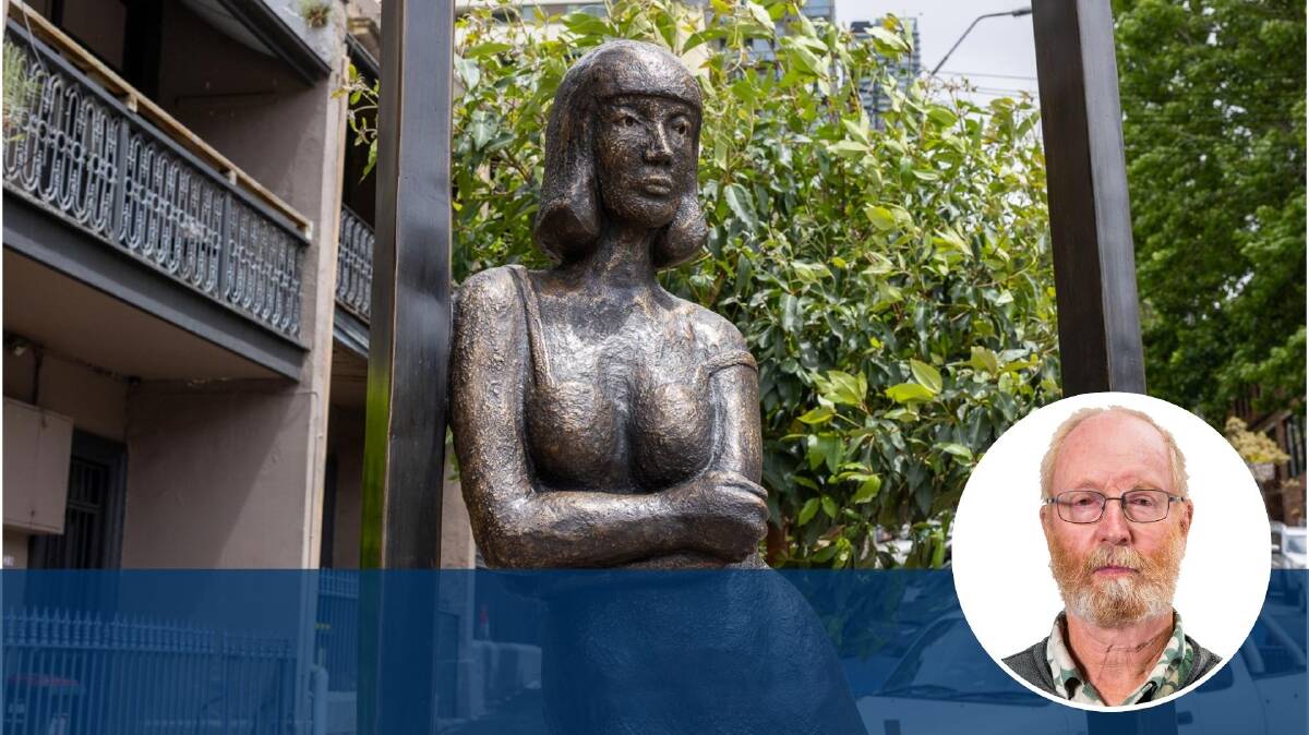 The Darlinghurst statue that honours sex workers. Picture Shutterstock