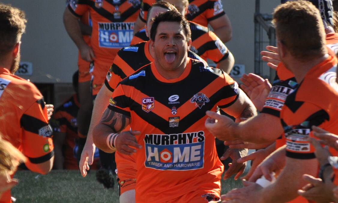 Justin Carney, pictured with Nyngan back in 2019, has been at the centre of a number of off-season rumours. Picture by Nick McGrath